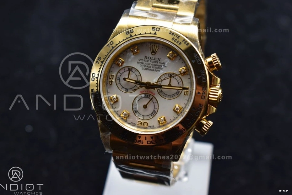116508 Best YG Clean 1:1 Bracelet Oyster On SA4130 Edition Dial Daytona YG 0412